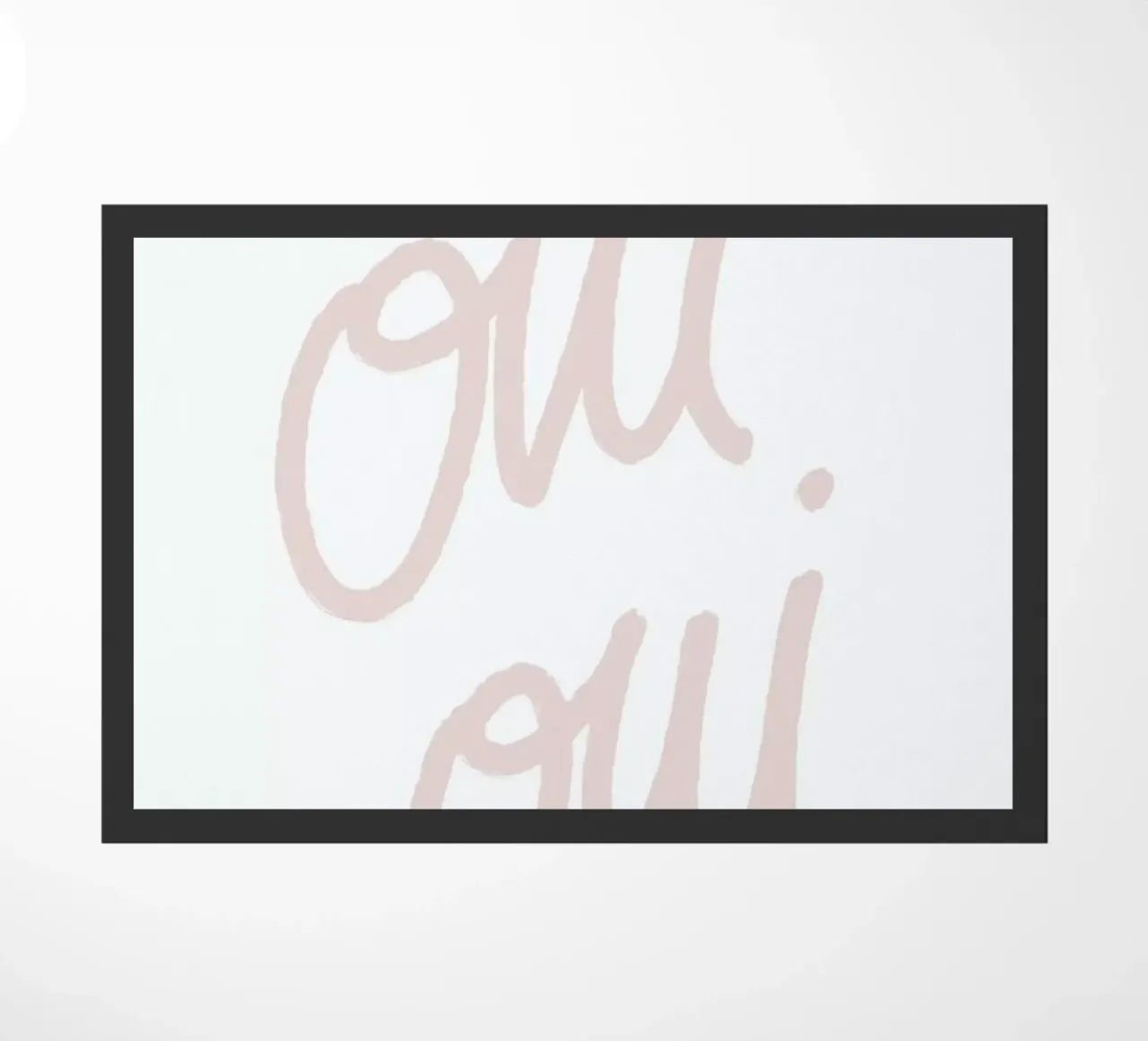 Oui oui zerbino da KRUTH DESIGN