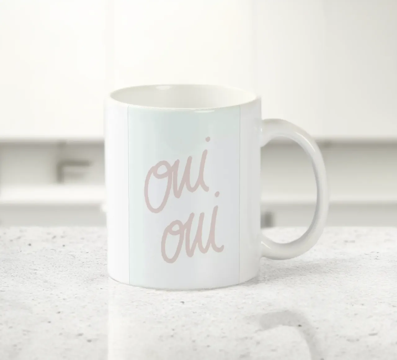 Oui oui tazza in ceramica da KRUTH DESIGN