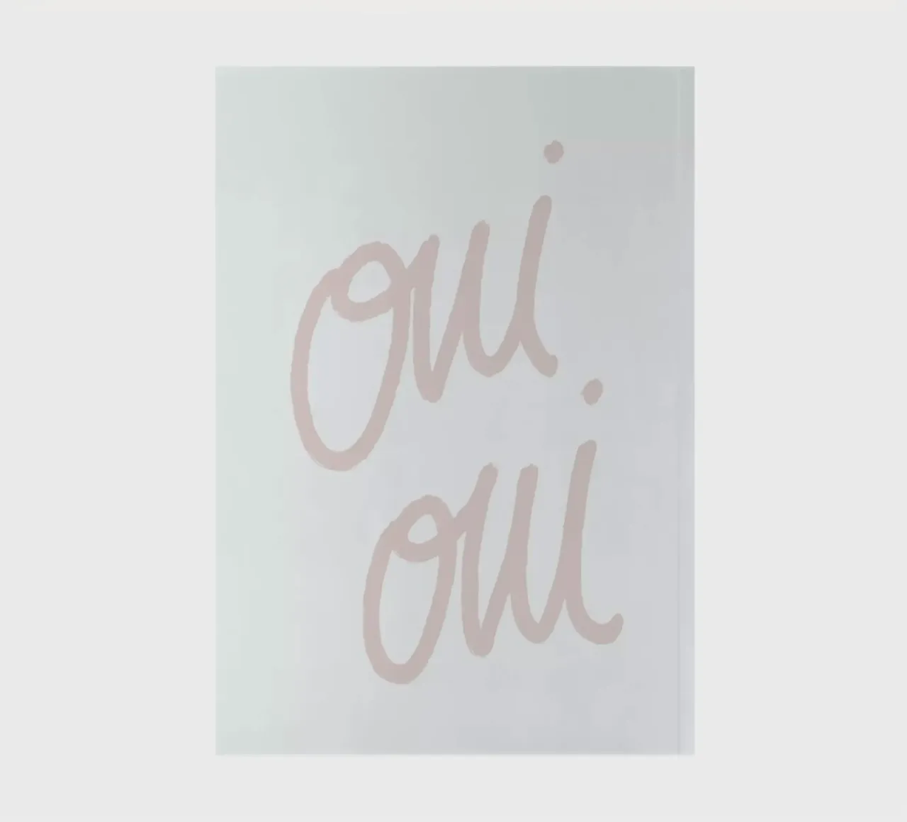 Oui oui notebook by KRUTH DESIGN