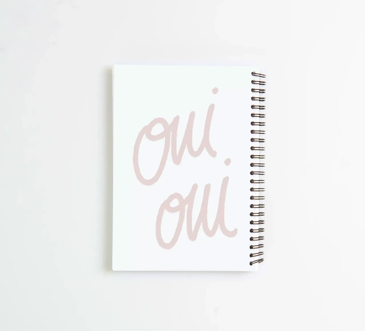Oui oui spiral notebook by KRUTH DESIGN