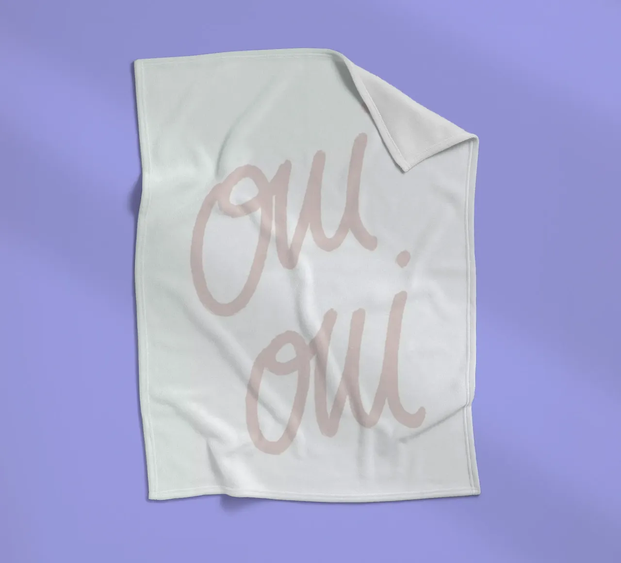 Oui oui coperta in pile da KRUTH DESIGN