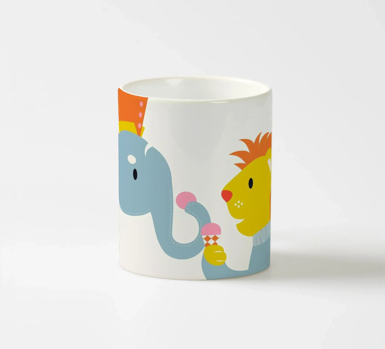 Ice Cream Friends tazza in ceramica da Little Flourishes