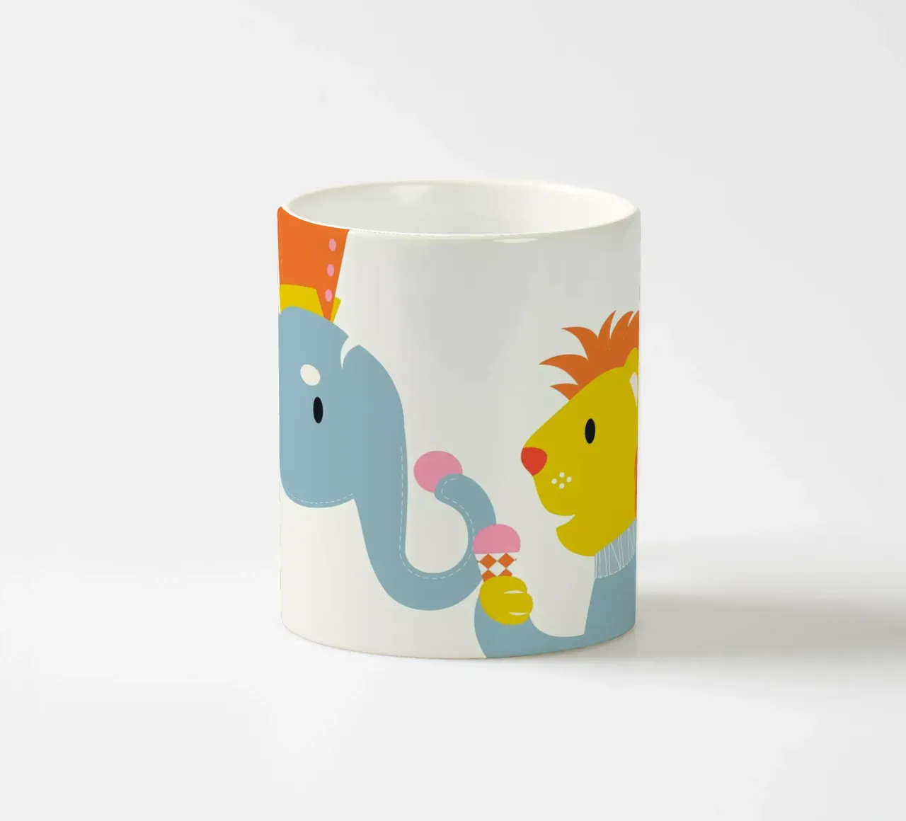 Ice Cream Friends tazza in ceramica da Little Flourishes