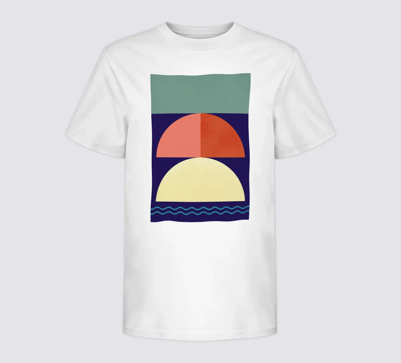Setting Sun t-shirt bambini da daylight design studio