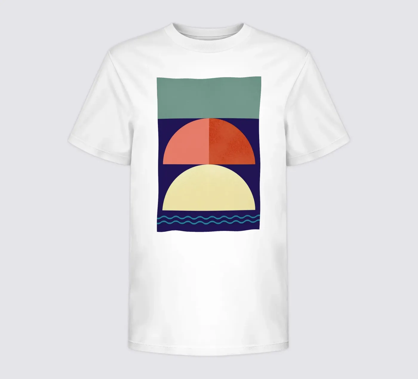 Setting Sun t-shirt bambini da daylight design studio