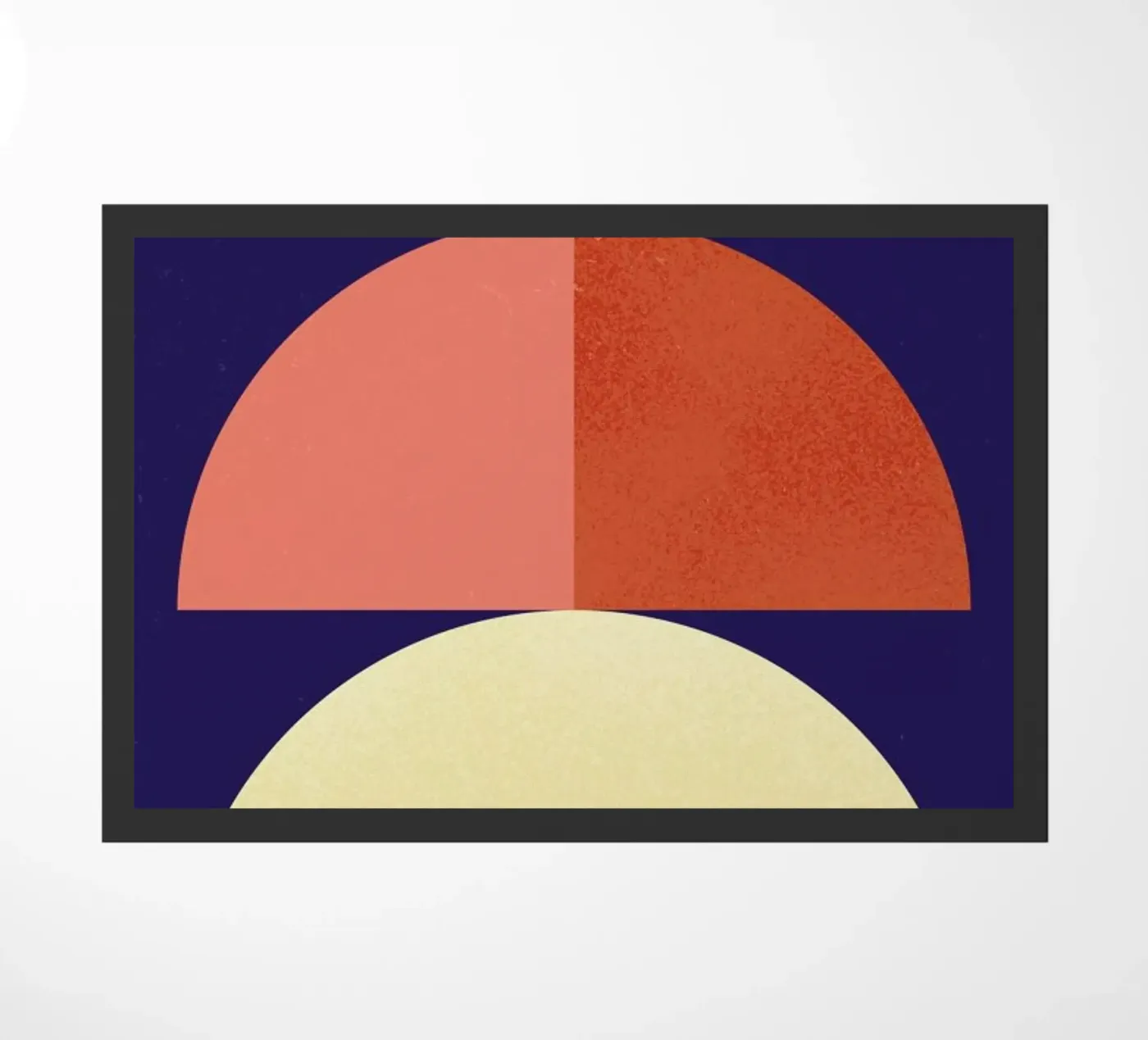 Setting Sun paillasson de daylight design studio