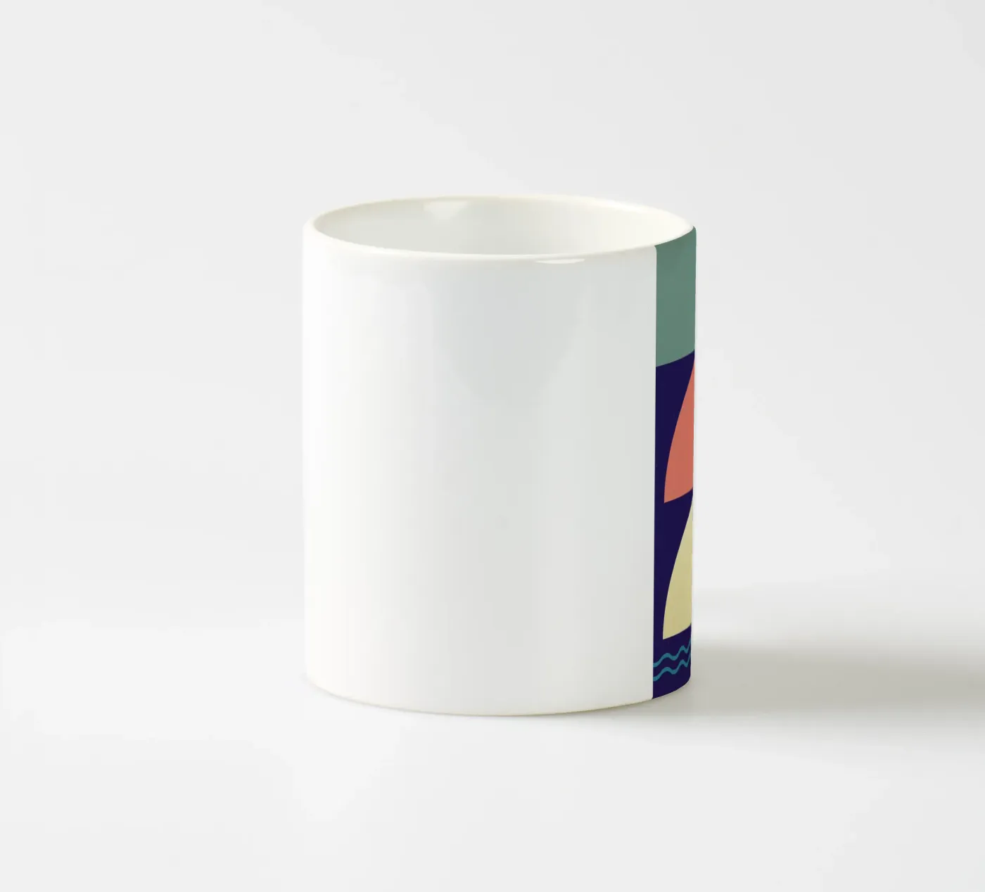 Setting Sun ceramic mug by daylight design studio