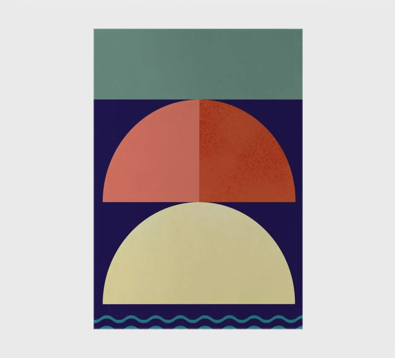 Setting Sun notebook by daylight design studio