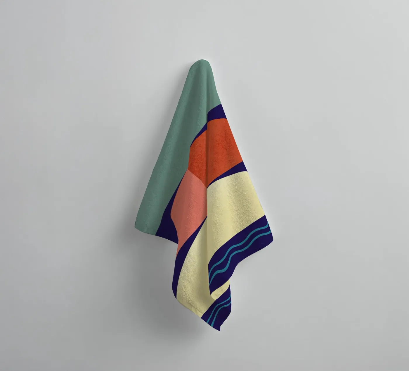 Setting Sun towel by daylight design studio