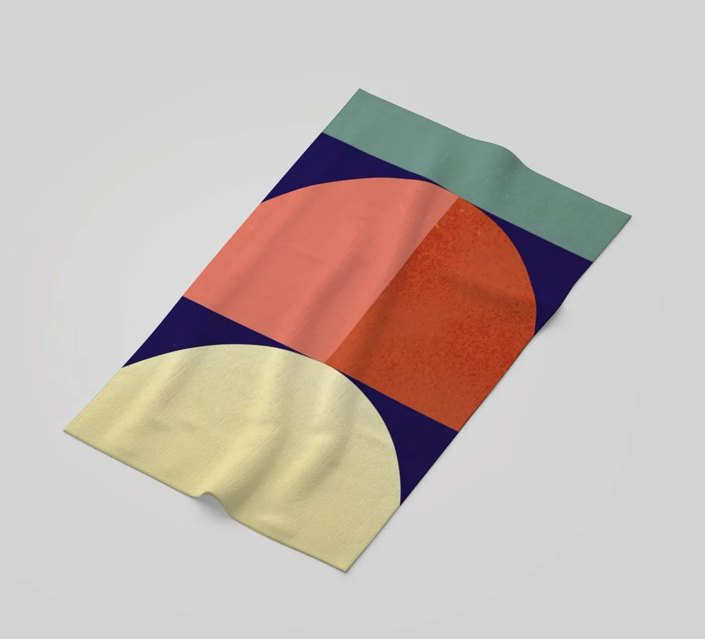 Setting Sun beach towel by daylight design studio