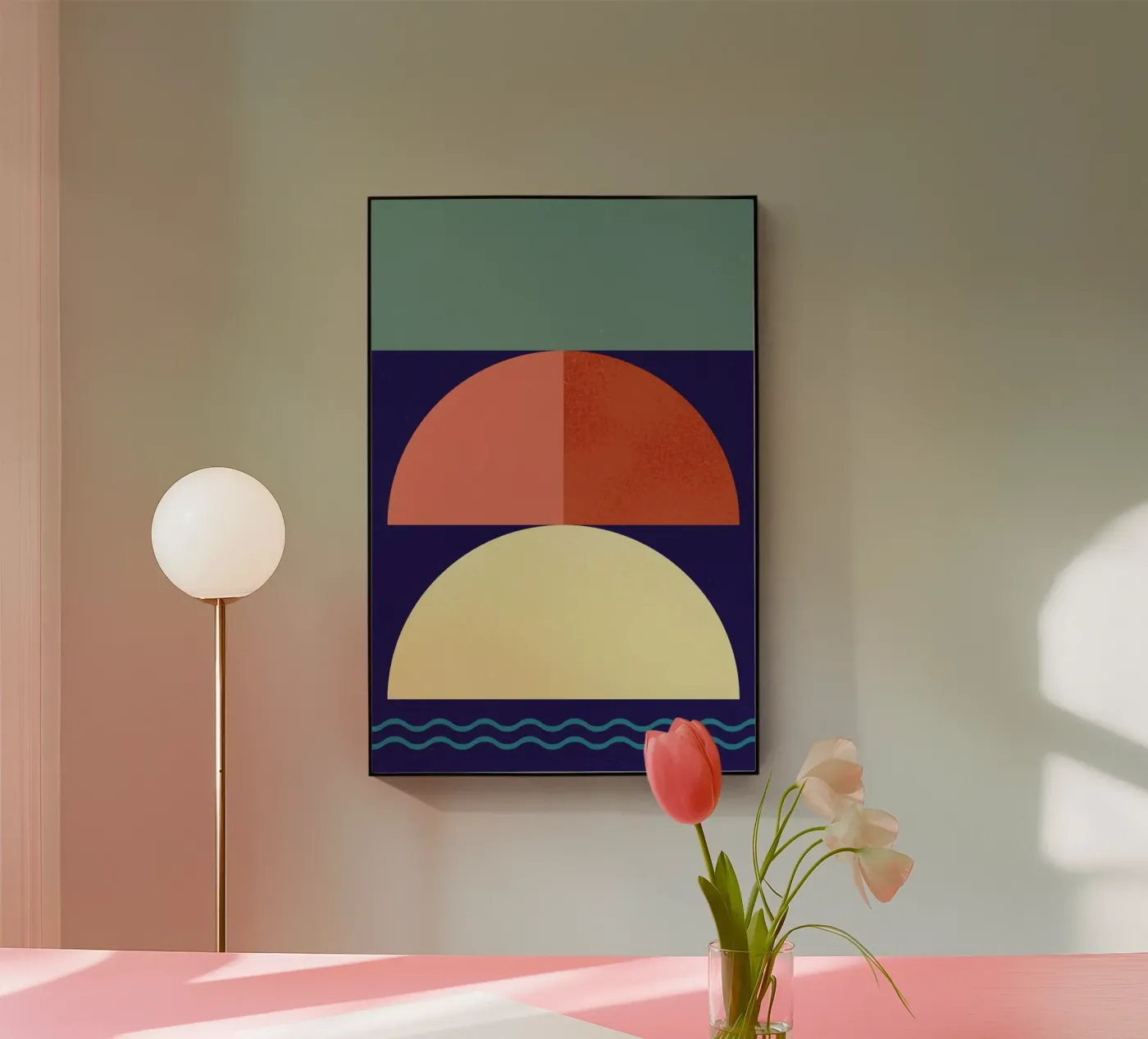 Setting Sun acryl van daylight design studio