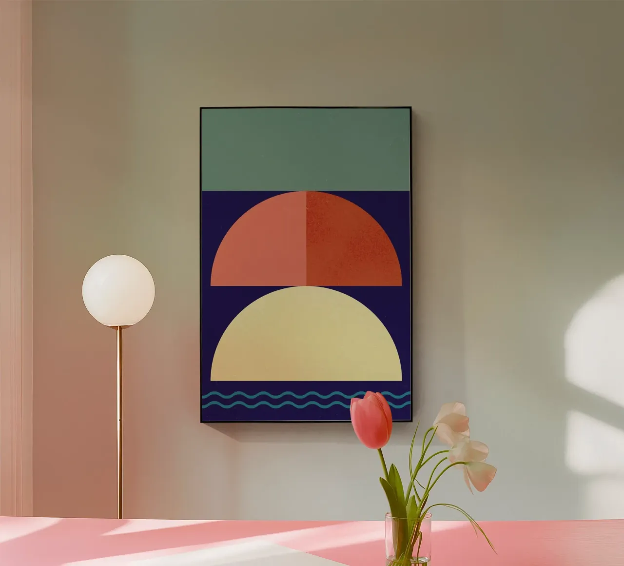 Setting Sun plexiglass da daylight design studio