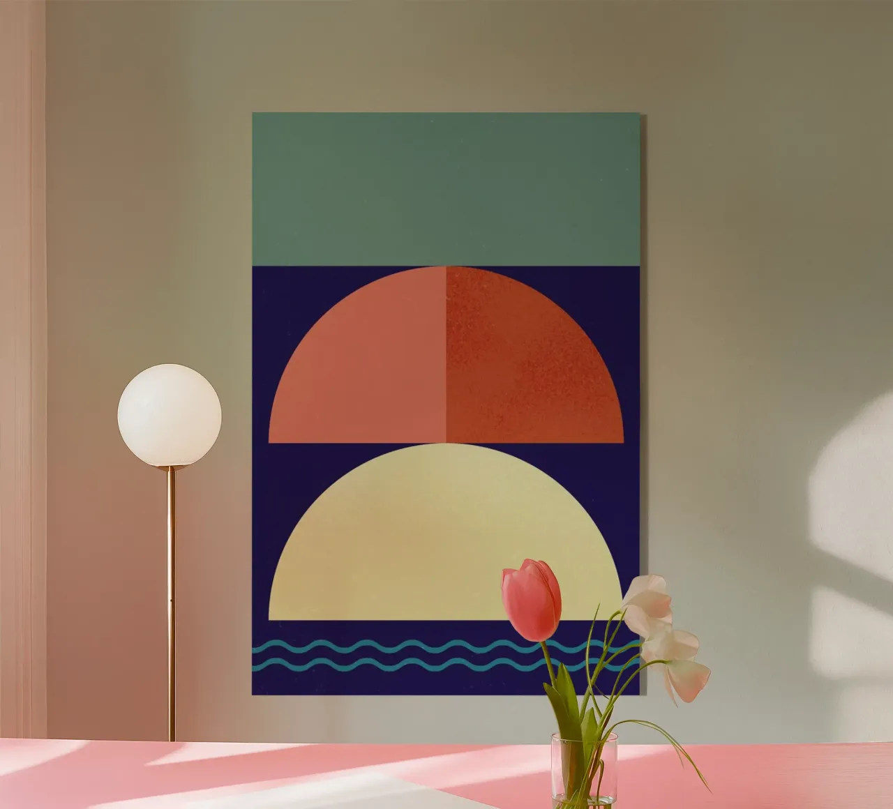 Setting Sun plexiglass da daylight design studio