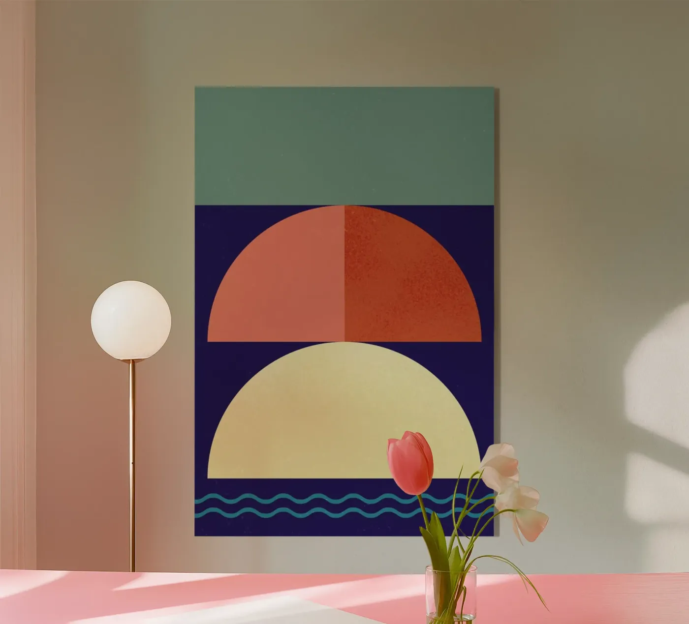 Setting Sun plexiglas de daylight design studio