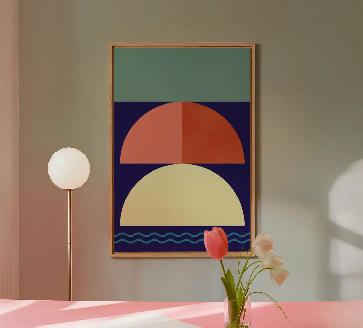 Setting Sun forex plate by daylight design studio