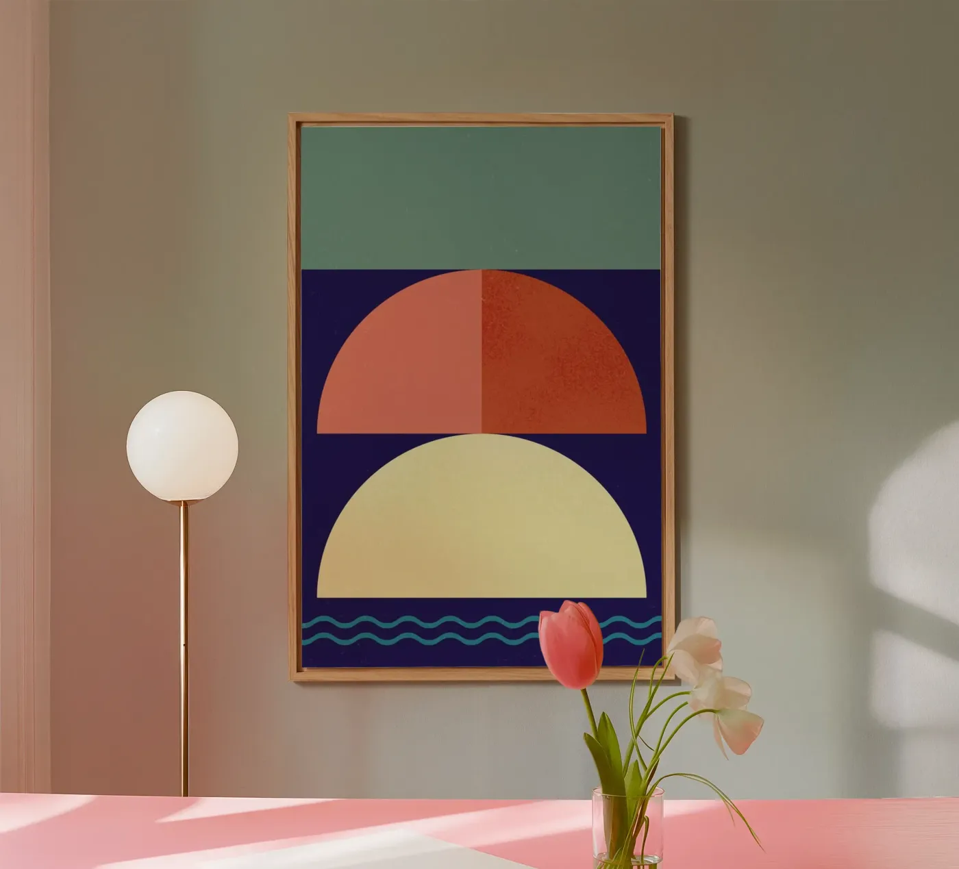 Setting Sun pannello forex da daylight design studio