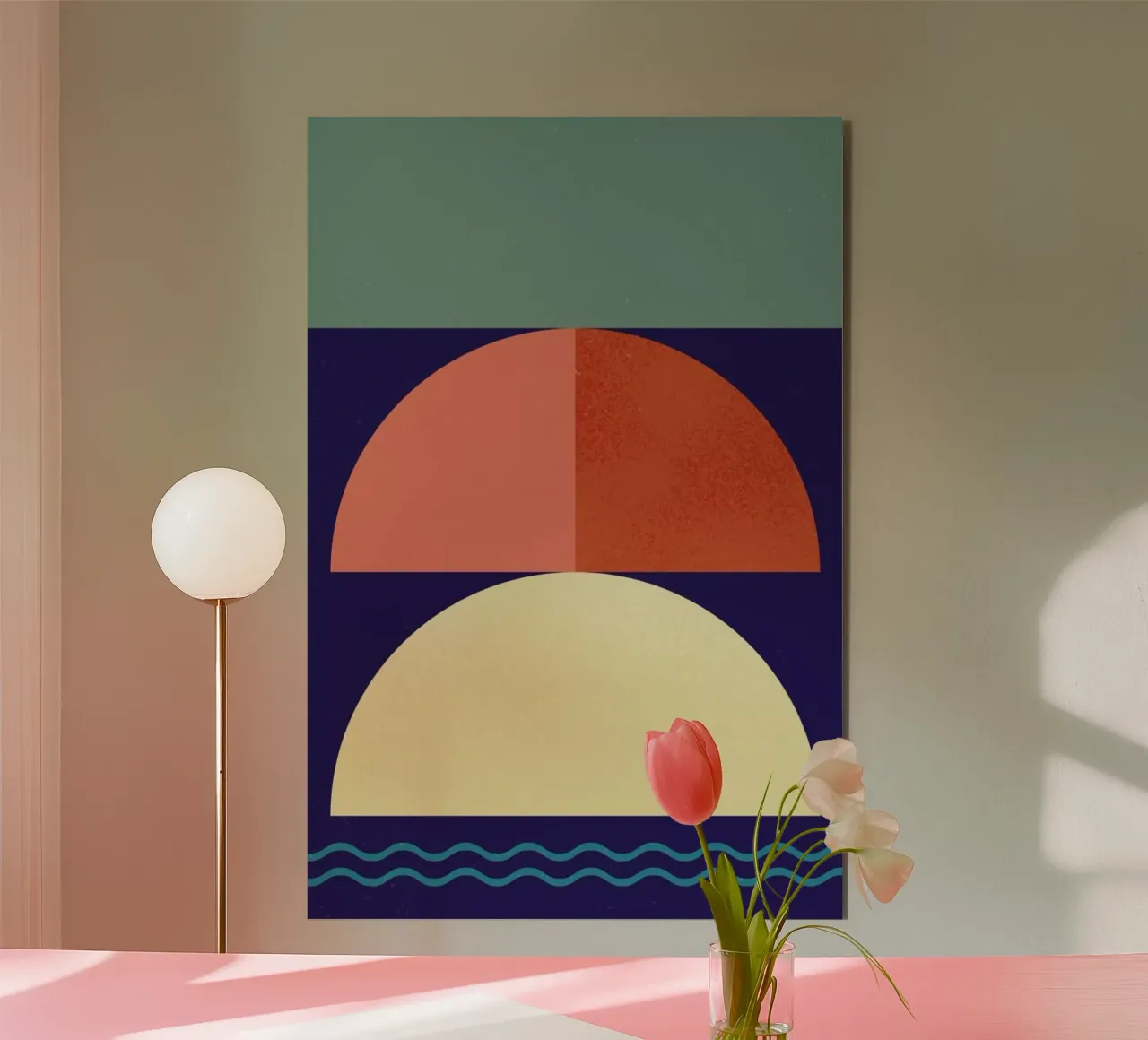 Setting Sun forex plate by daylight design studio