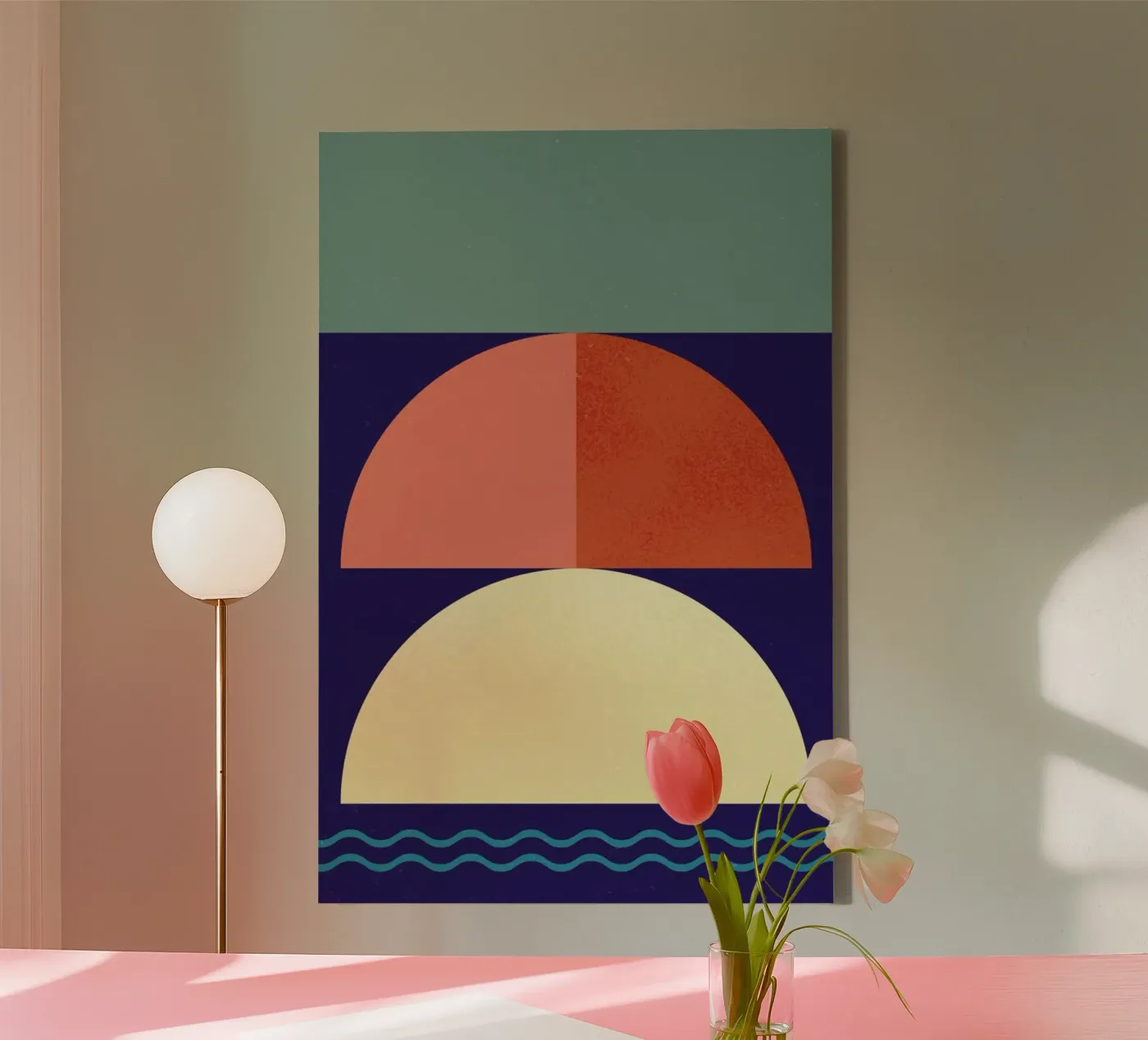 Setting Sun tela da daylight design studio