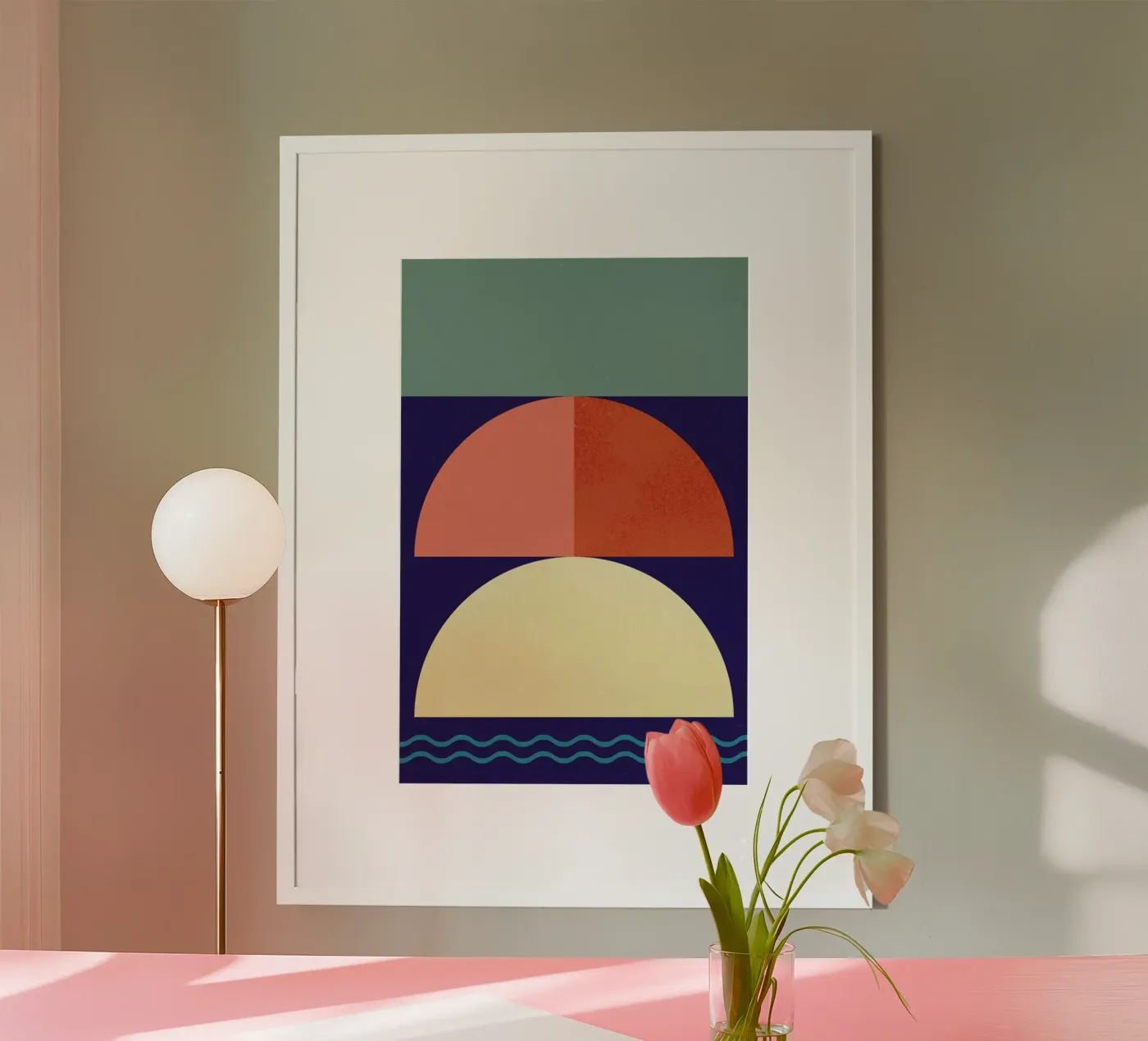 Setting Sun Poster von daylight design studio