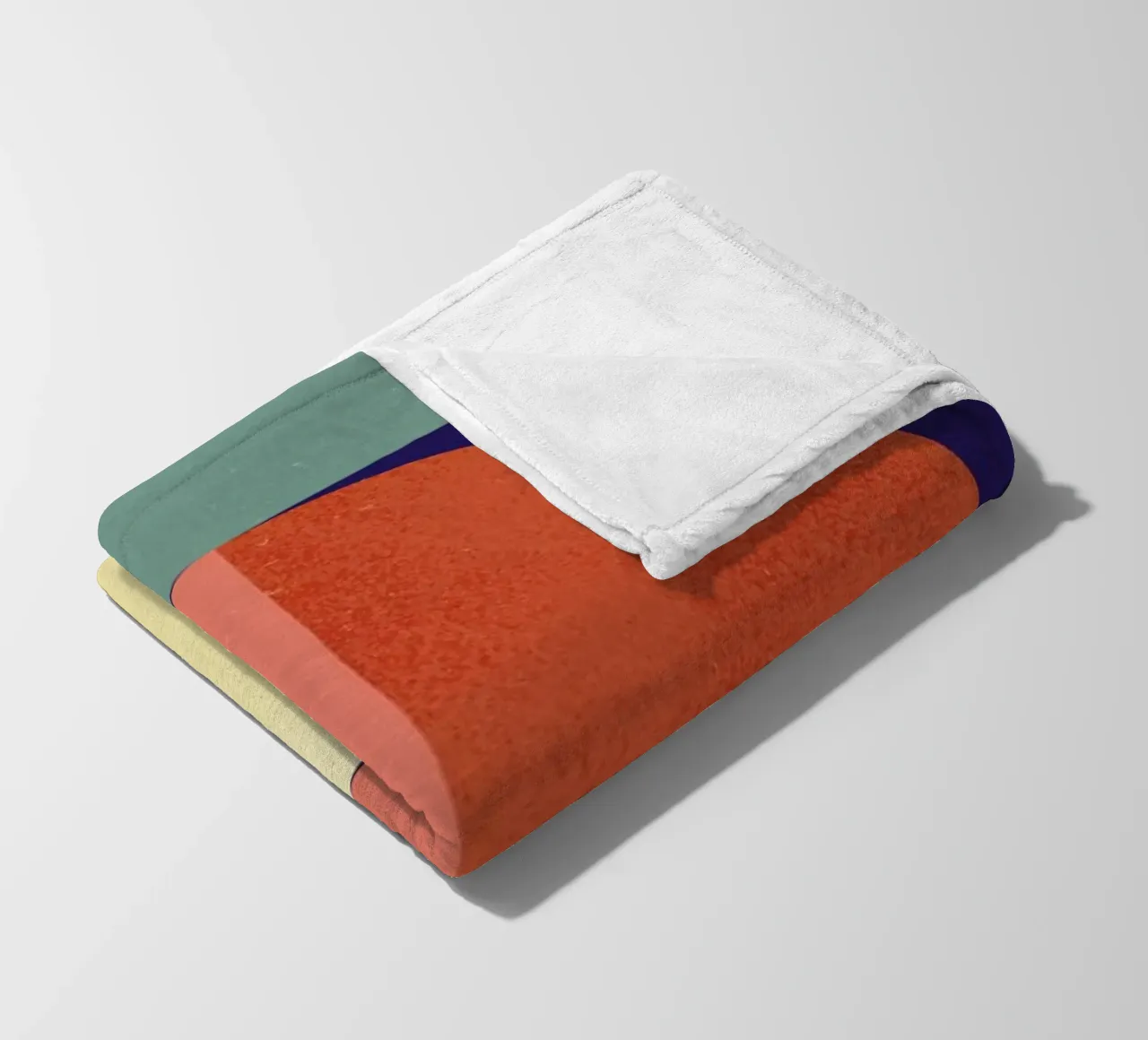 Setting Sun fleece blanket by daylight design studio
