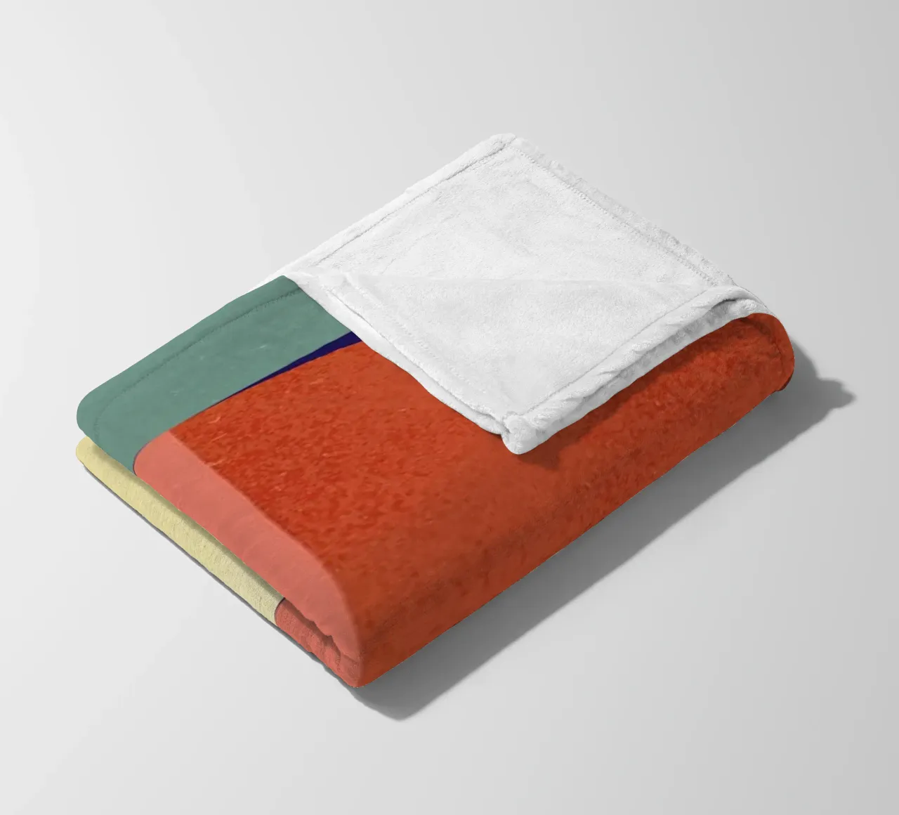 Setting Sun fleece blanket by daylight design studio