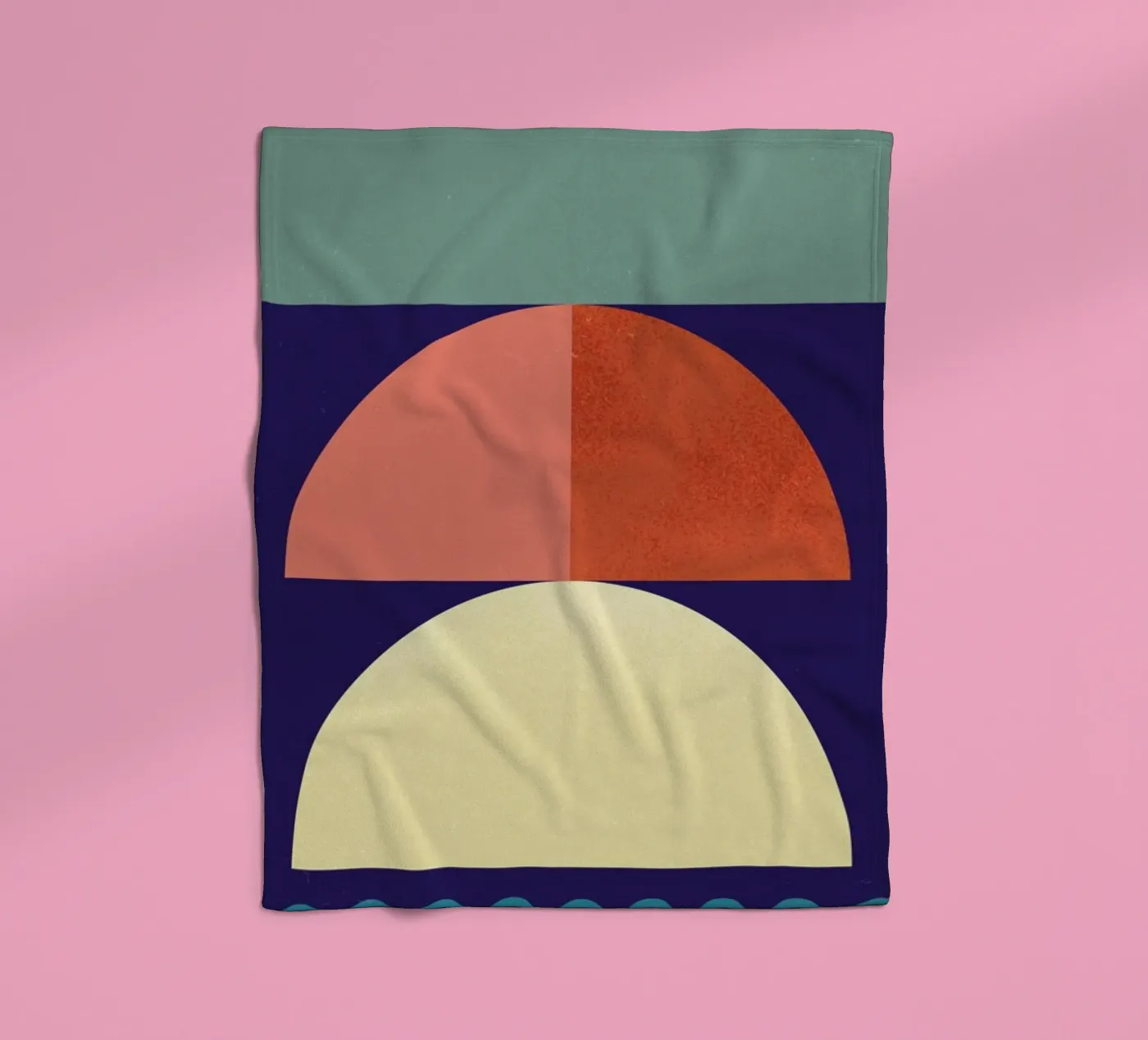 Setting Sun Fleecedecke von daylight design studio