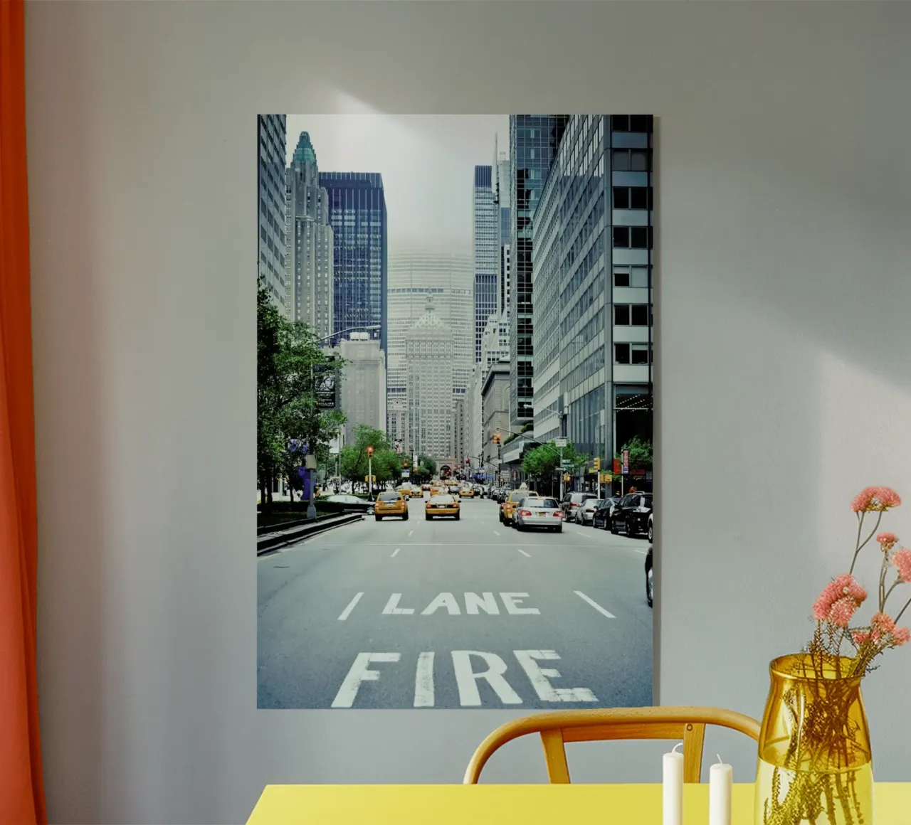 Fire Lane plexiglass da Cordula Schaefer