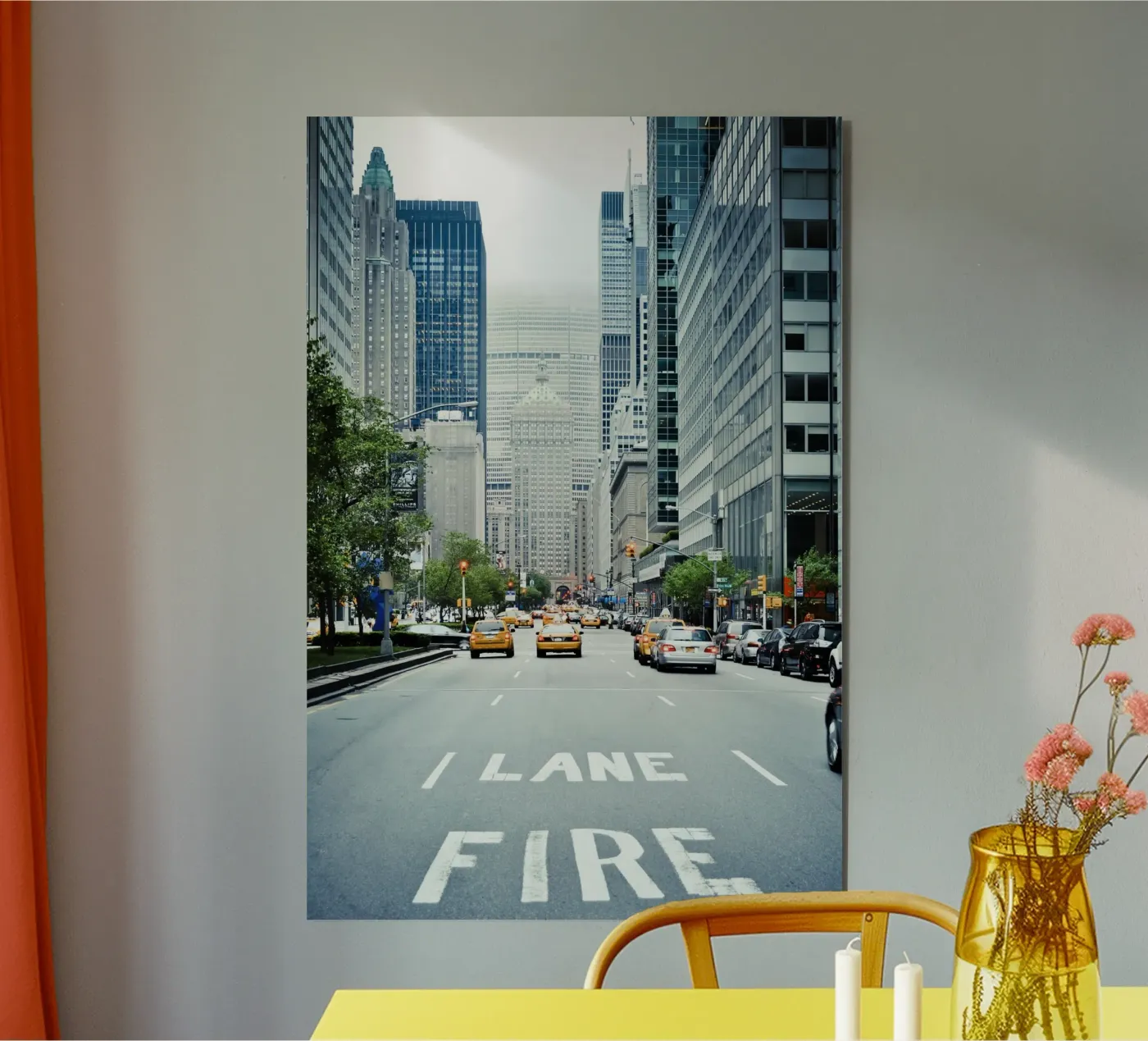 Fire Lane forex plate by Cordula Schaefer