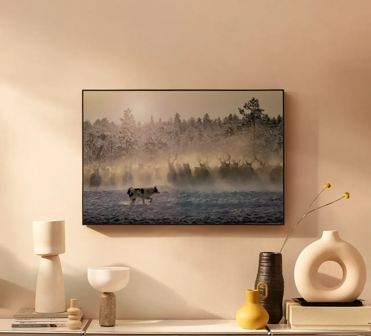 Reindeers - North of Russia plexiglass da Pictufy