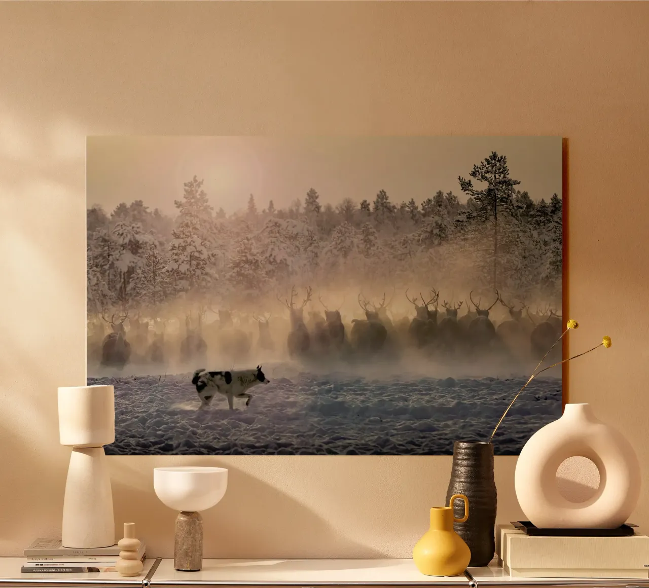 Reindeers - North of Russia plexiglass da Pictufy