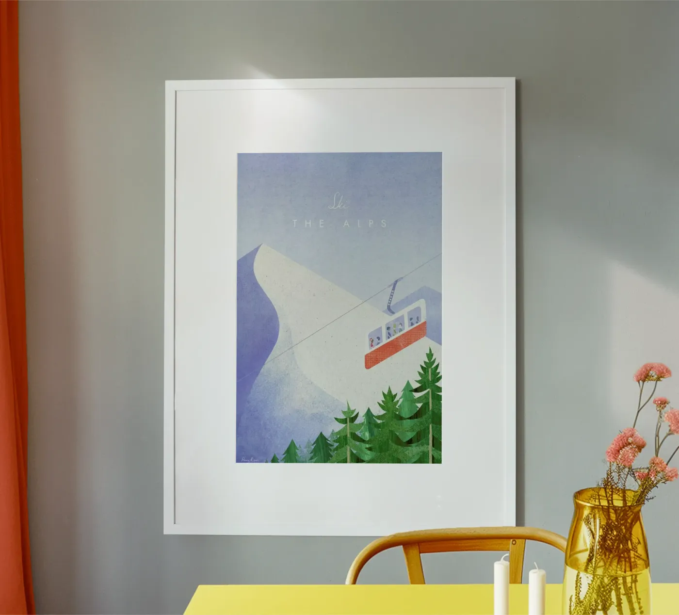 The Alps poster da Long Way Home