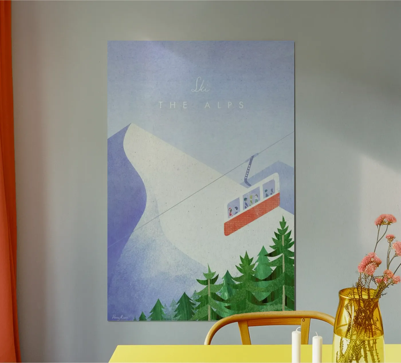 The Alps poster da Long Way Home