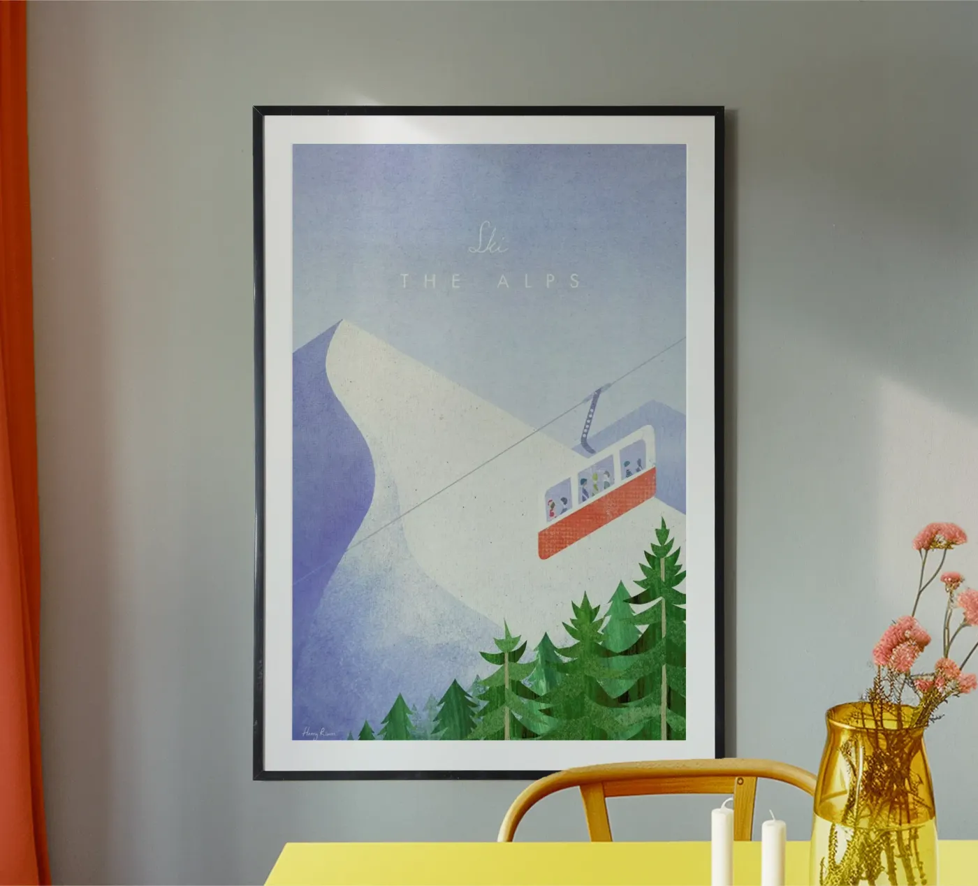 The Alps poster da Long Way Home
