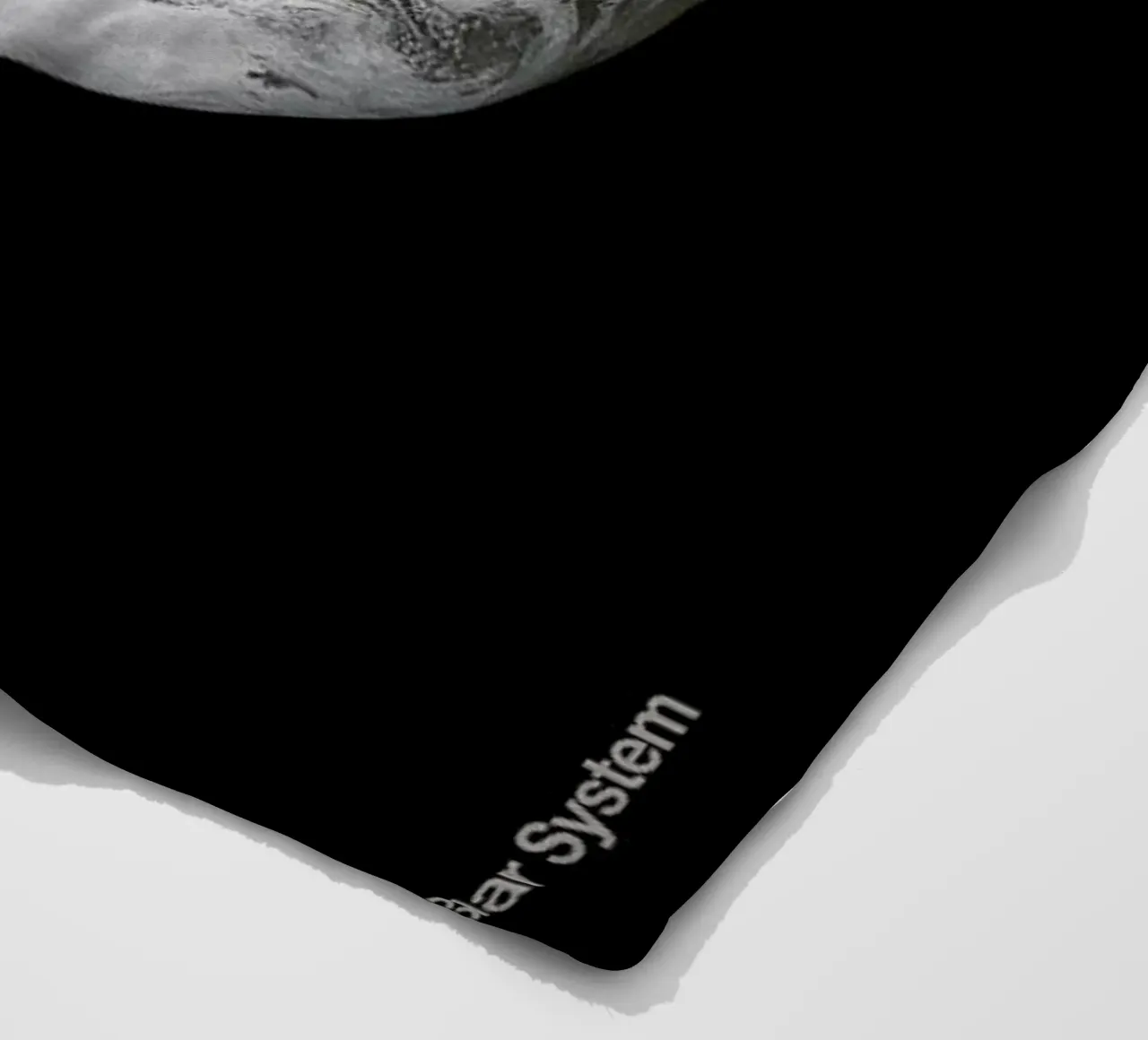 Earth fleece blanket by Florent Bodart