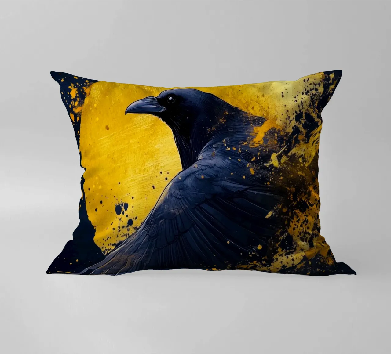 Corvo d'oro cuscino da Justyna Jaszke JBJart