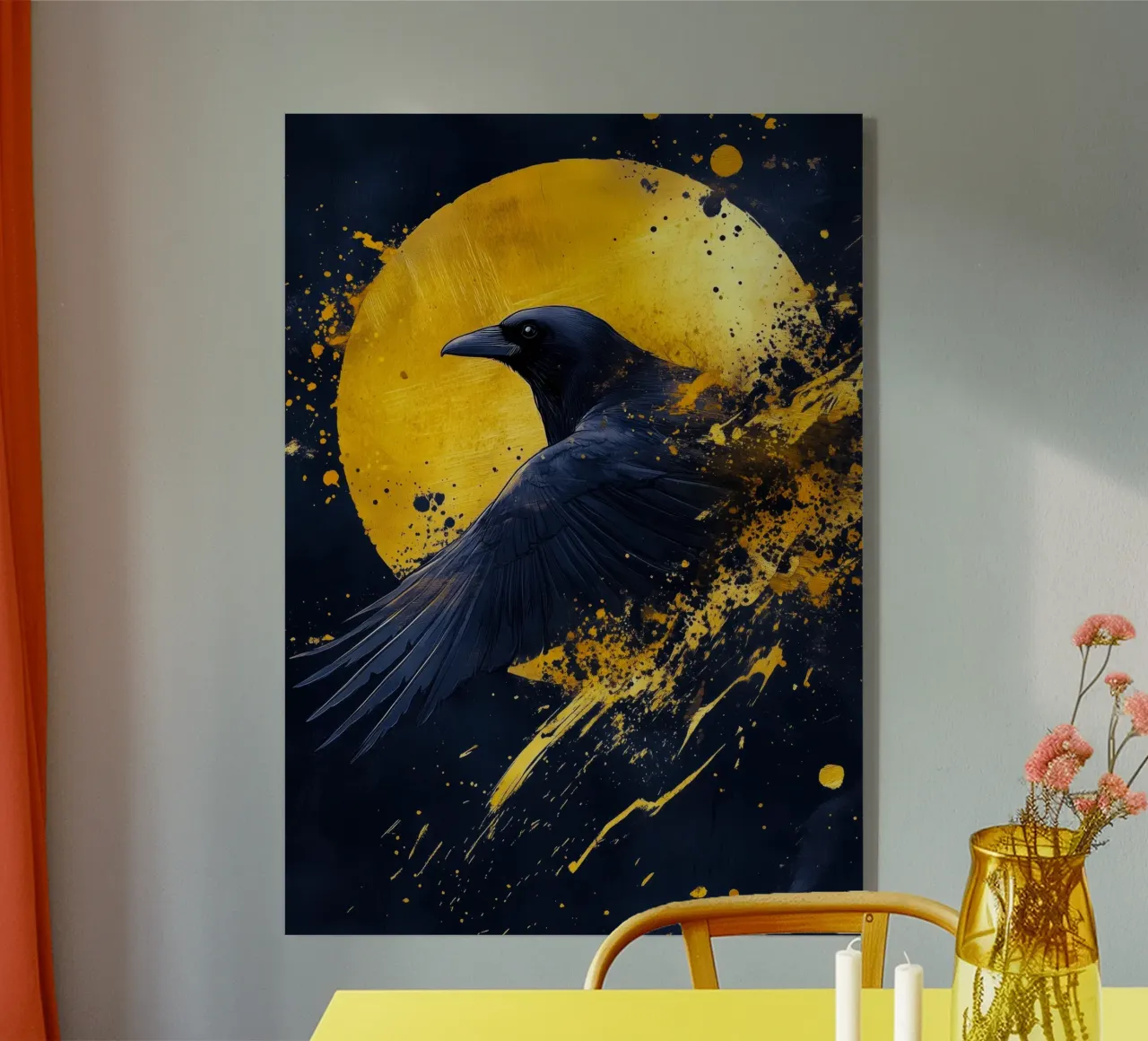 Corvo d'oro plexiglass da Justyna Jaszke JBJart