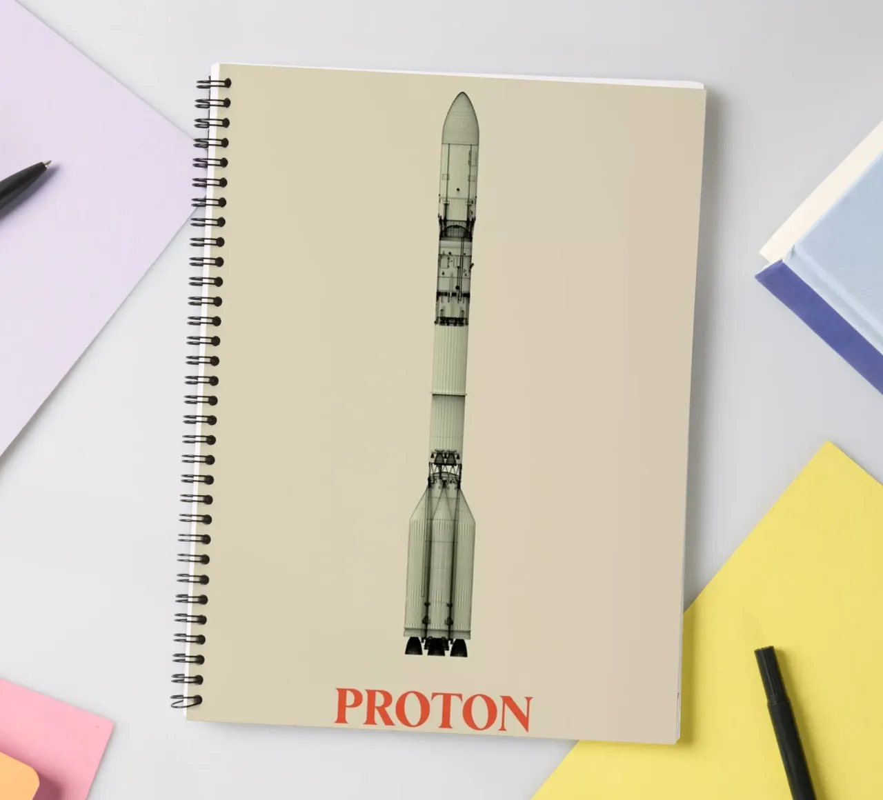 Proton 1 spiral notebook by Marc Schulthess