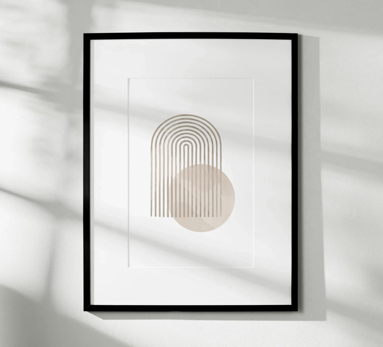 Abstract Rainbow Poster von KRUTH DESIGN