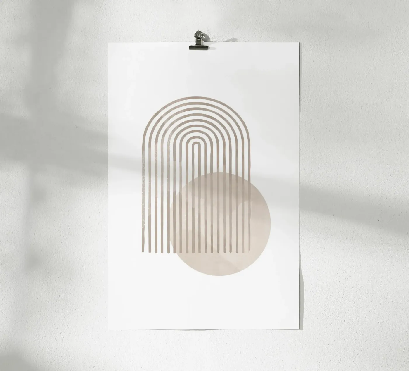 Abstract Rainbow poster da KRUTH DESIGN