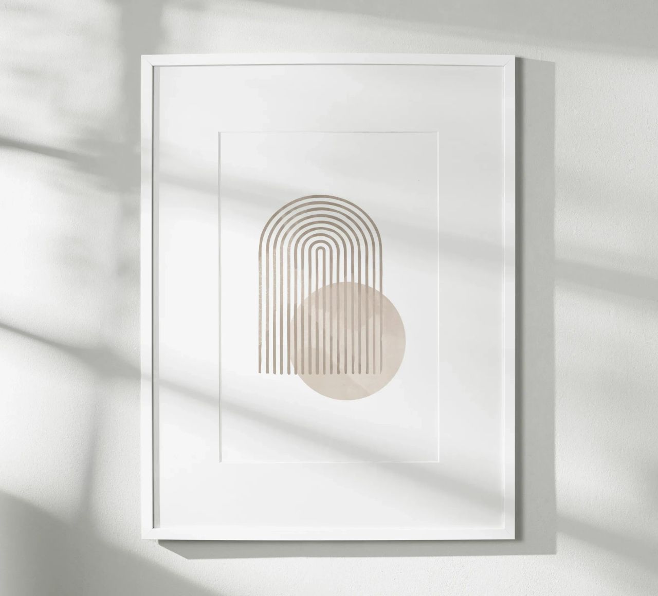 Abstract Rainbow Poster von KRUTH DESIGN