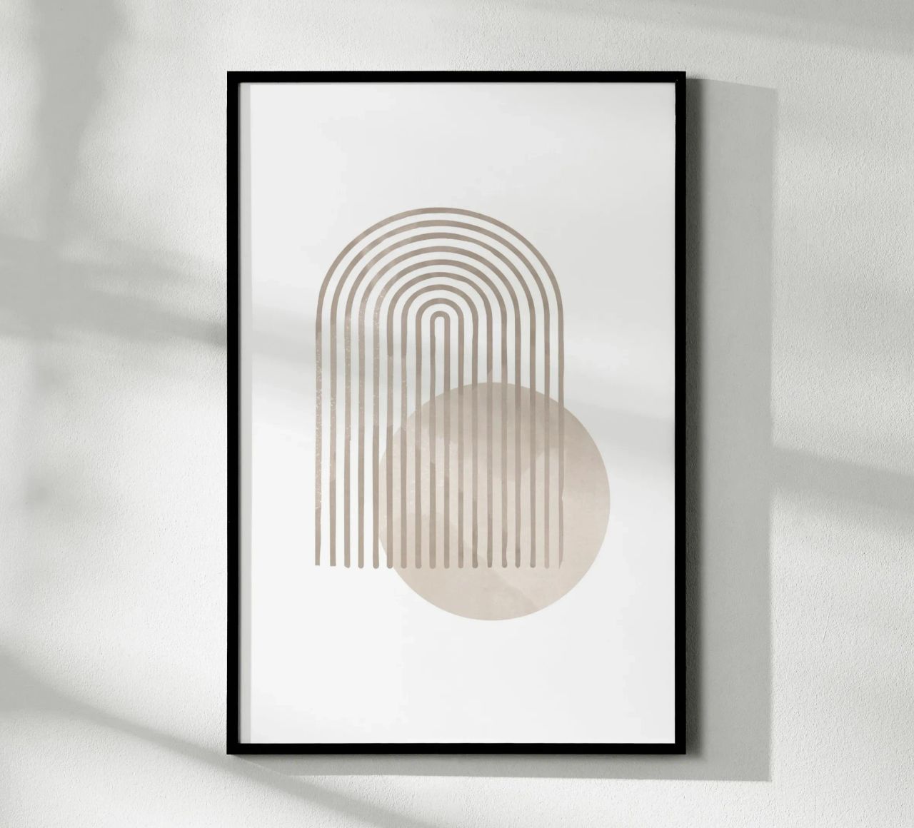 Abstract Rainbow Poster von KRUTH DESIGN