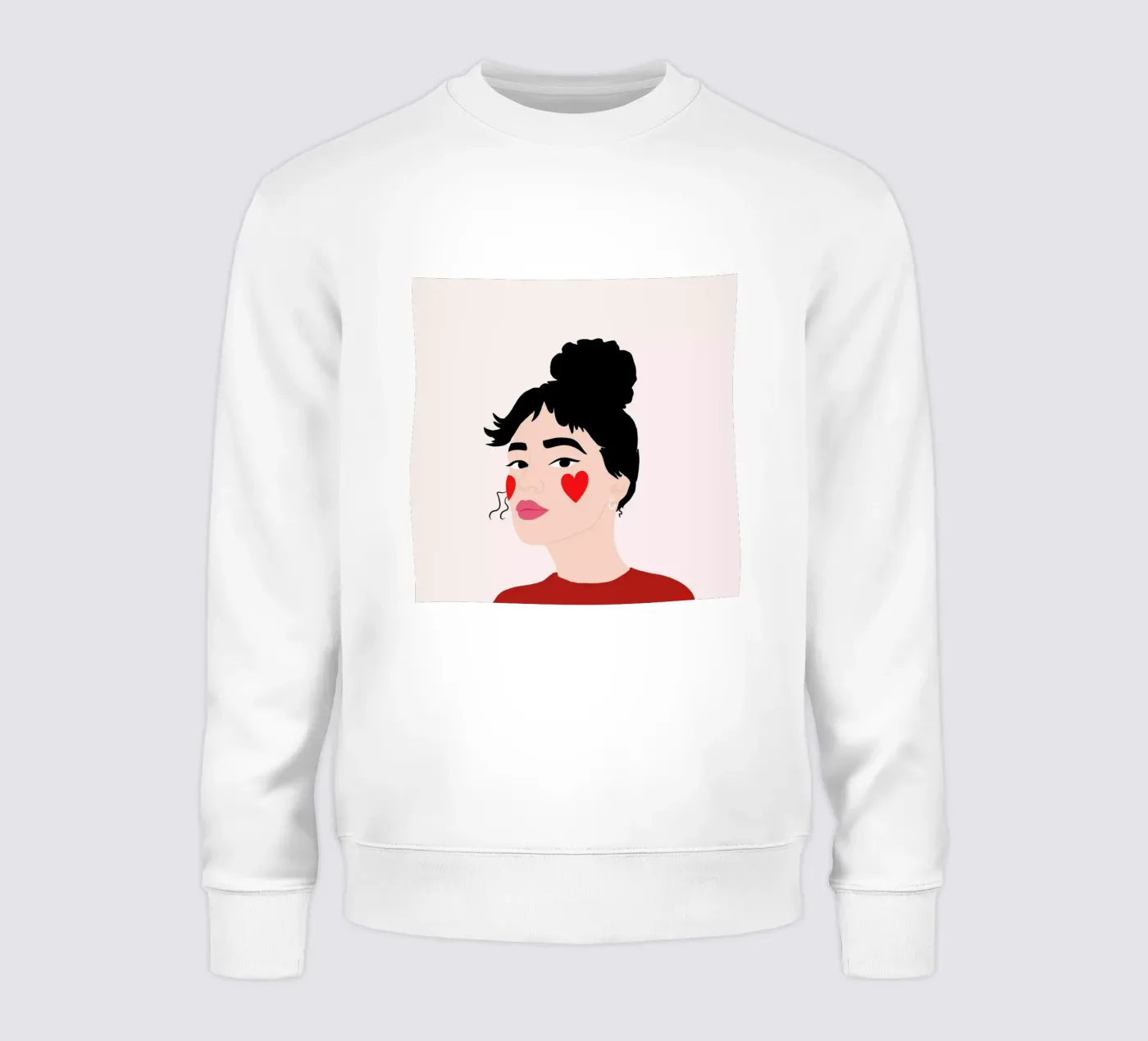 Blush felpa da Céleste Wallaert