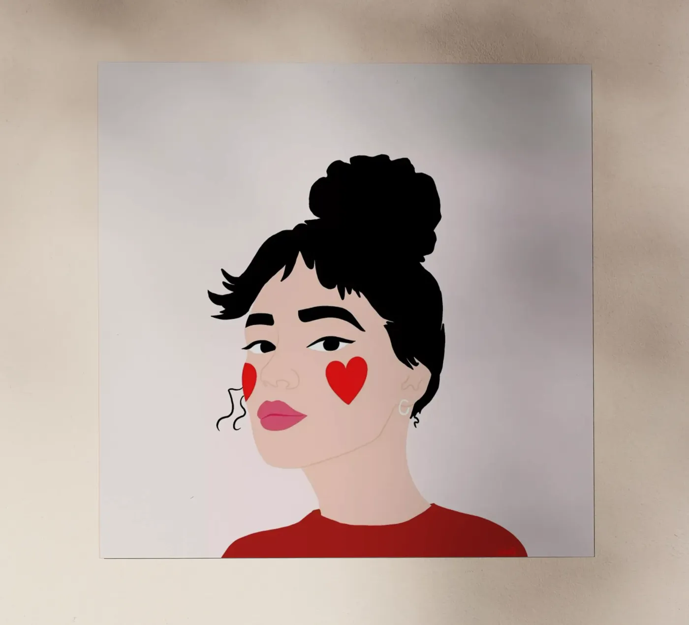 Blush pellicola backlit da Céleste Wallaert