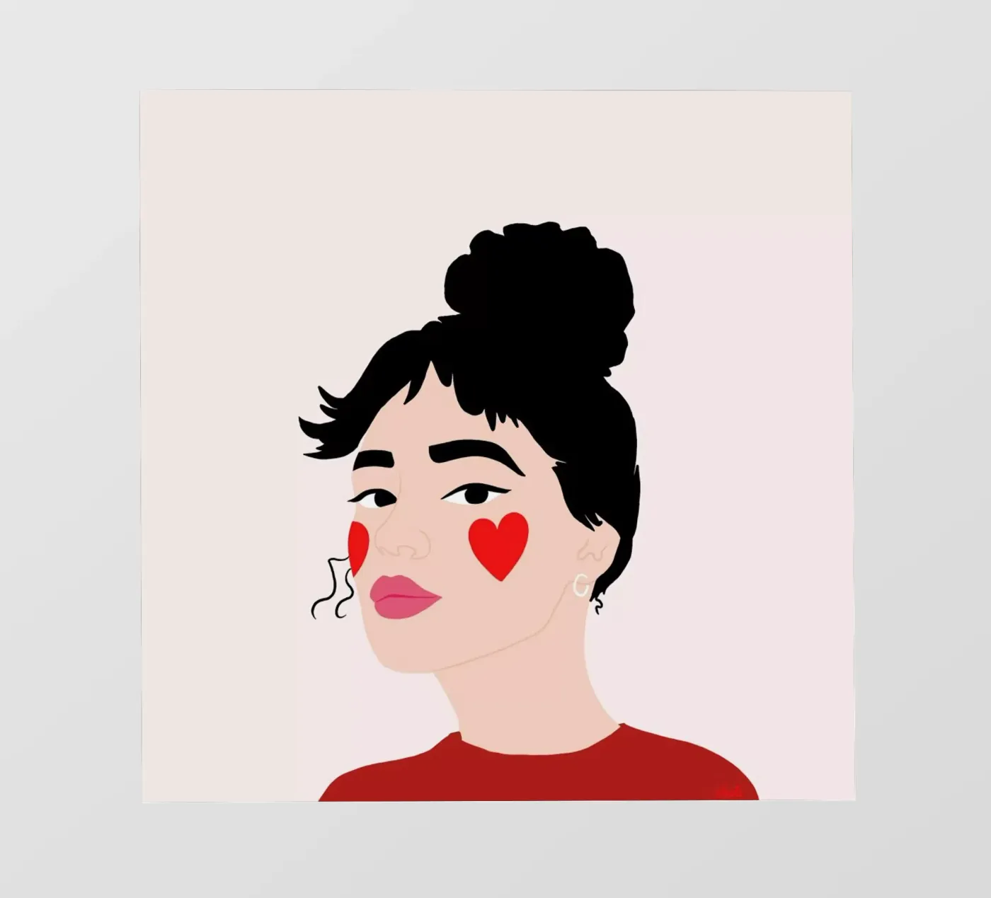 Blush pellicola backlit da Céleste Wallaert