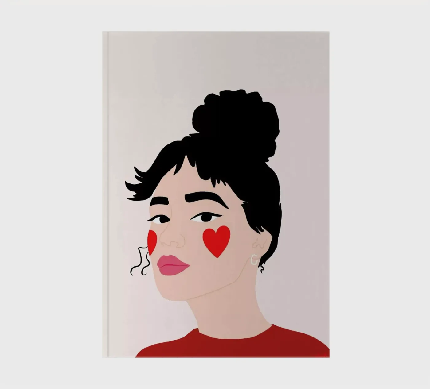 Blush notebook by Céleste Wallaert