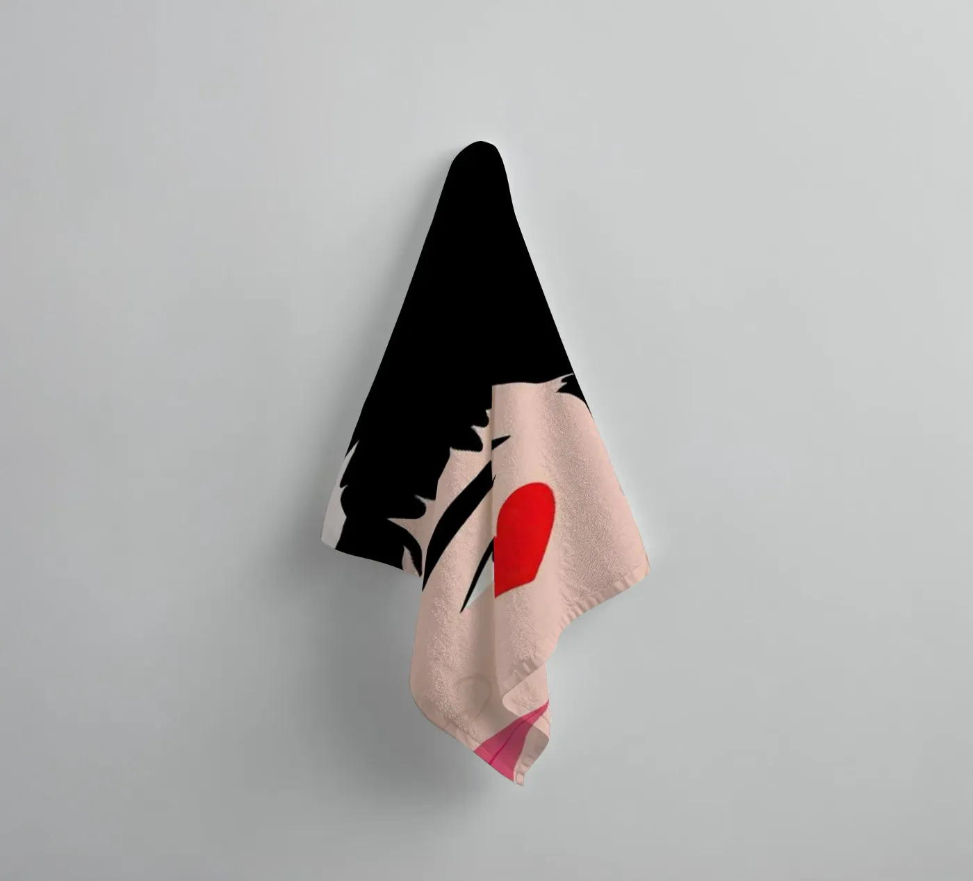 Blush badhanddoek van Céleste Wallaert