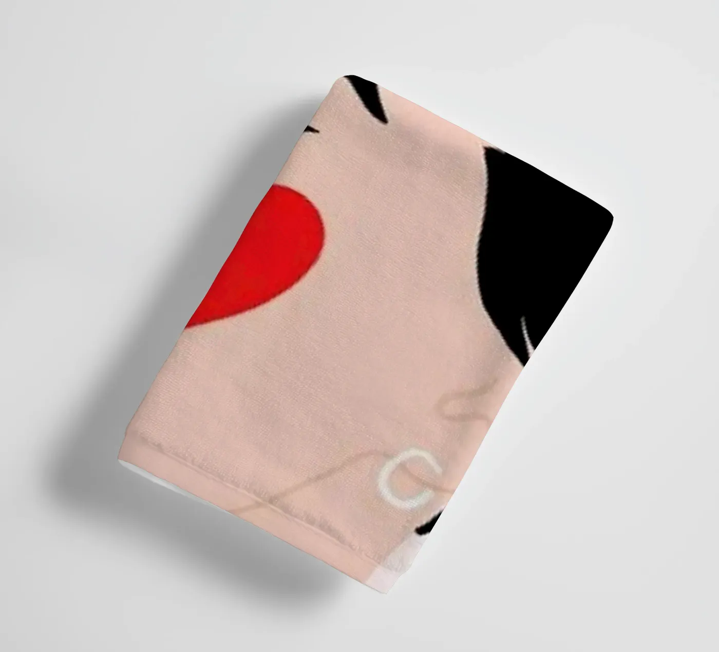 Blush badhanddoek van Céleste Wallaert