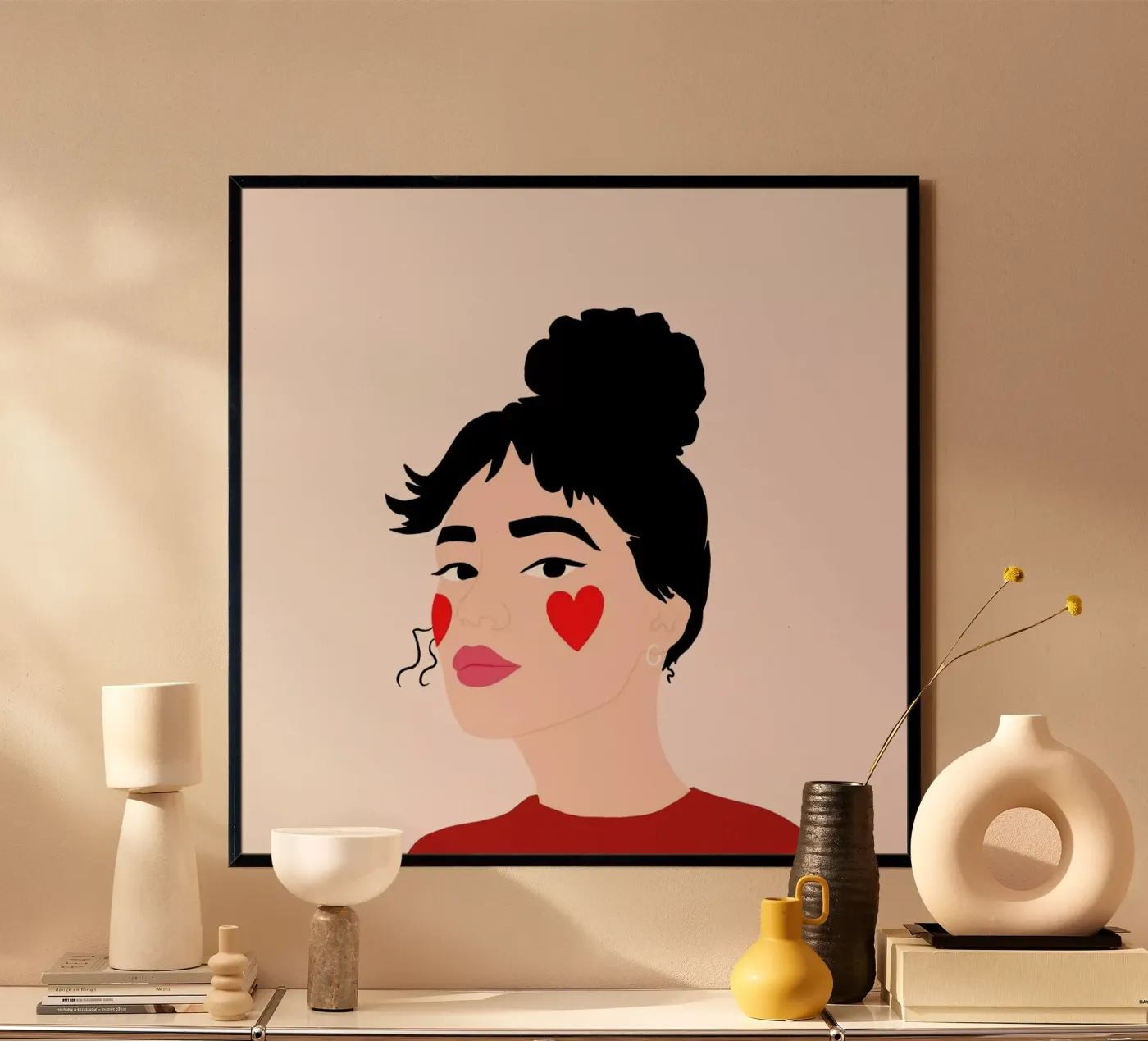 Blush poster de Céleste Wallaert