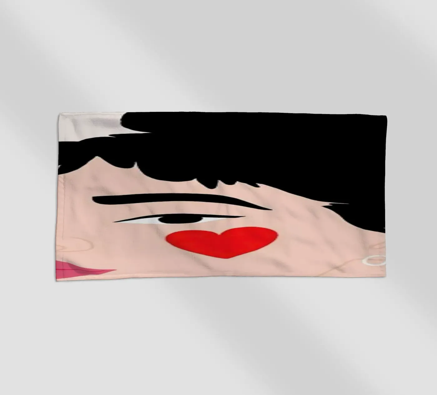 Blush strandhanddoek van Céleste Wallaert