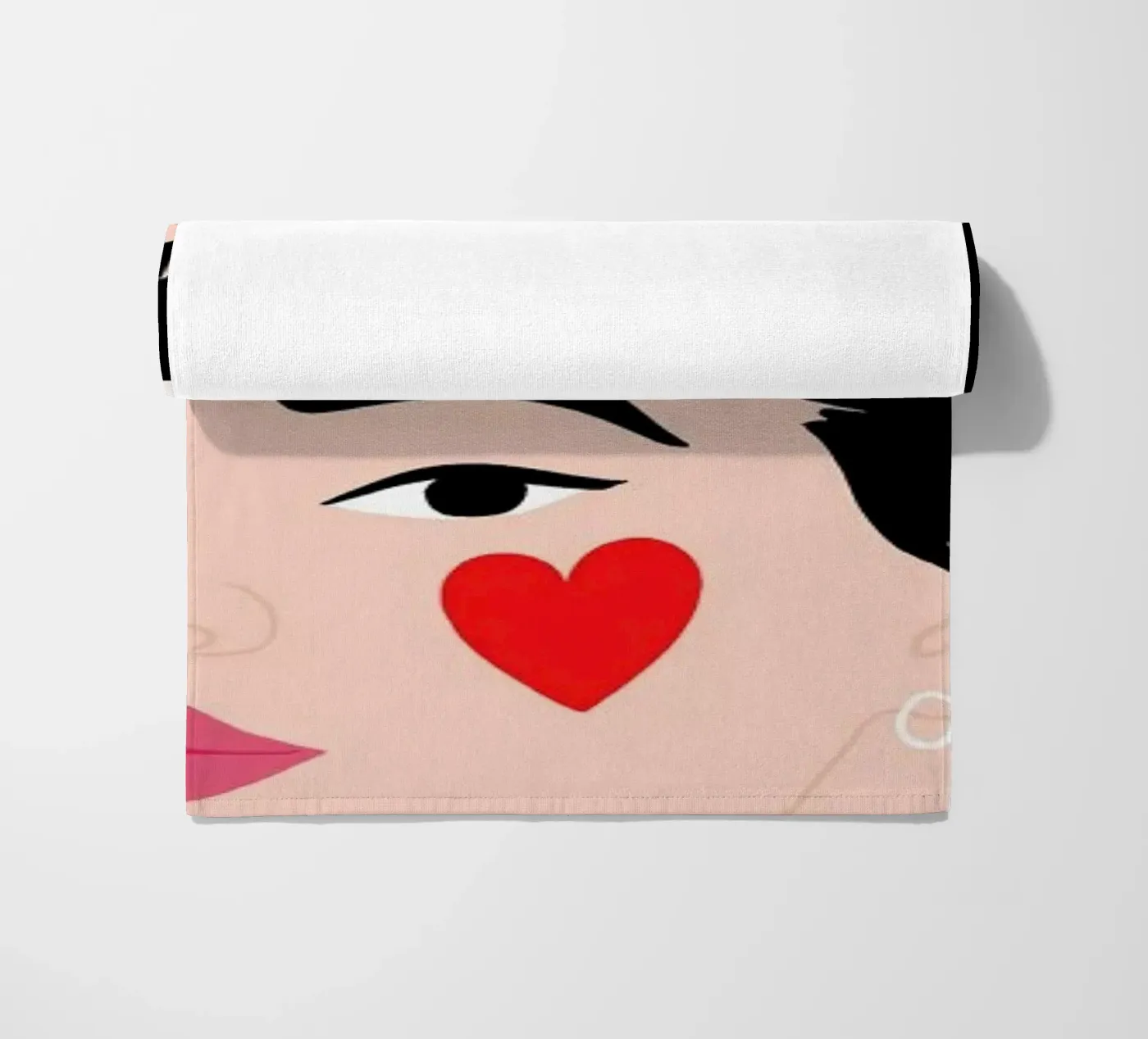 Blush strandhanddoek van Céleste Wallaert
